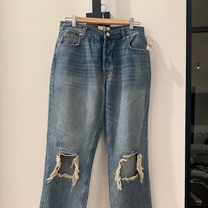 Free People denim jeans- size 28
